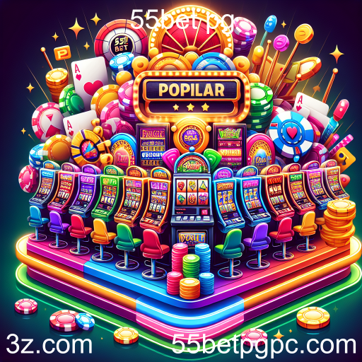 Descubra os Jogos Populares no 55bet pg